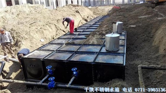 廣西地埋式箱泵一體化水箱廠家找千凱，咨詢0771-3903136