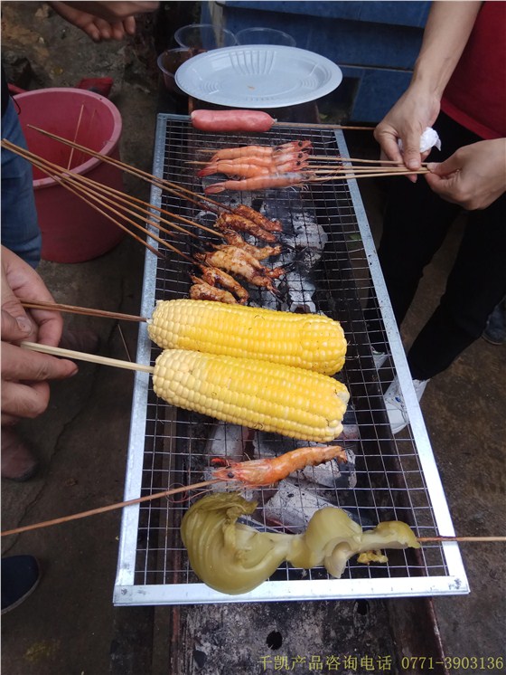 南寧不銹鋼水箱廠家千凱之燒烤活動，咨詢0771-3903136