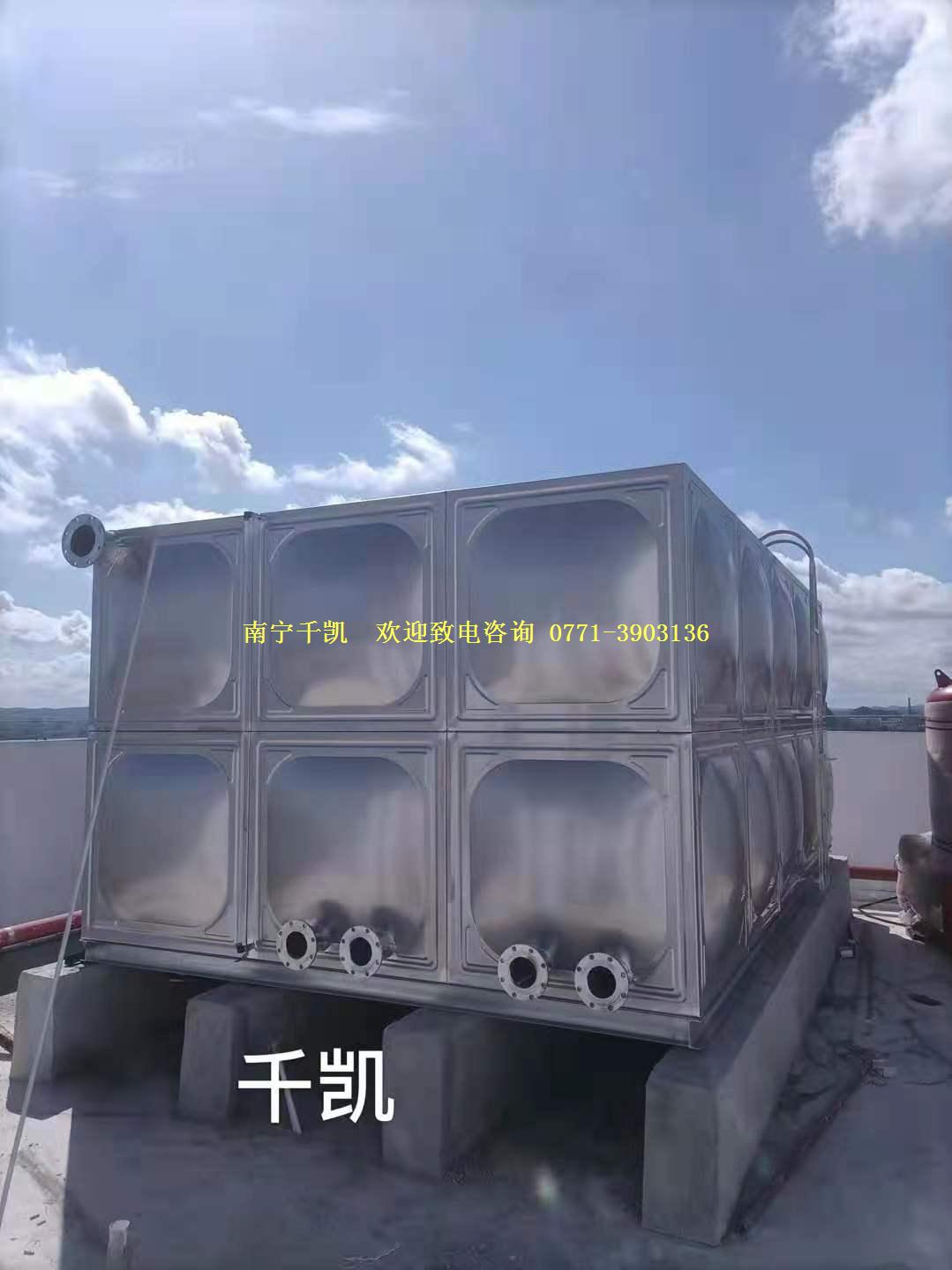 吳圩空港科技園水箱安裝完成